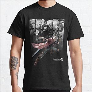 Devil May Cry T-Shirts - Devil May Cry, Devil May Cry, Devil May Cry Devil May Cry Classic T-Shirt RB2112 [ID9559]