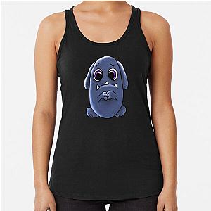 'Puddles' character from Devin Townsend's 'Snuggles' album Racerback Tank Top