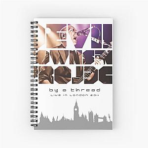 The Devin Townsend Project - By a Thread Live in London 2011 album 2012 Spiral Notebook