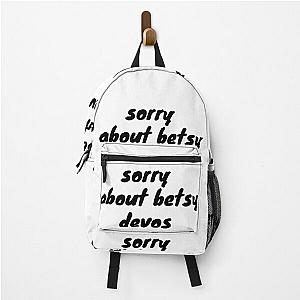 whitmer devos ?!. Backpack