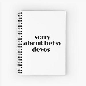 whitmer devos ?! Spiral Notebook