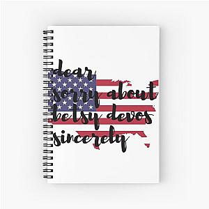 whitmer devo Spiral Notebook