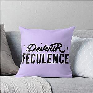 Devour Feculence Throw Pillow