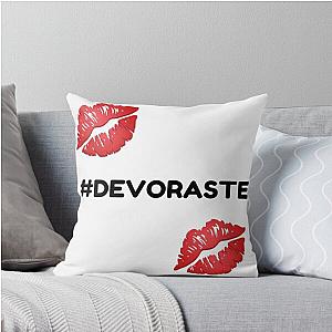 Devour yourself throw pillow