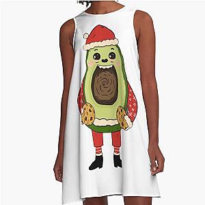 Avocado devours Cookie A-Line Dress