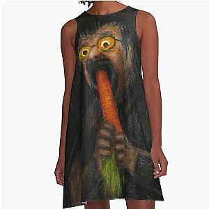Steven Seagal Devours His Carrot Dress