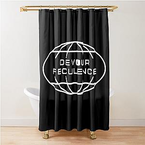 Devour Feculence Severance Shower Curtain