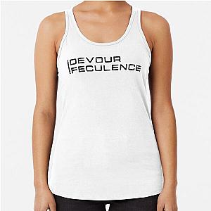 Severance Feculence Funny Feculence Racerback Tank Top