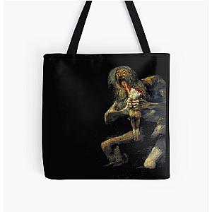 Saturn Devouring His Son Tote Bag