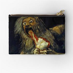 Francisco Goya Saturn Devouring His Son Zipper Pouch