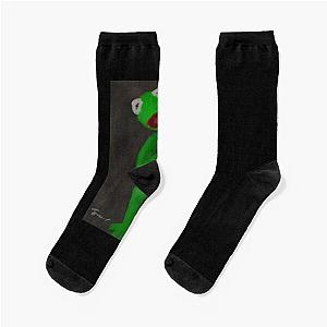 Kermit devouring his nephew socks