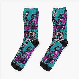Saturn Devouring His Son two Socks