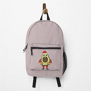 Avocado devours backpack