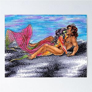 The Siren Devours a Poster
