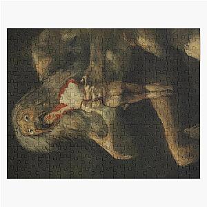 Saturn Devouring His Son by Francisco Goya c 1819–1823 Jigsaw Puzzle