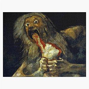 Francisco Goya Saturn Devouring His Son Jigsaw Puzzle