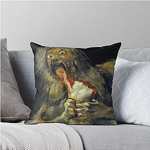 Goya Saturn Devouring His Son Throw Pillow