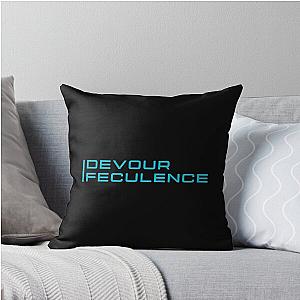 Feculence Throw Pillow