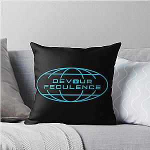 Devour Feculence Severance Throw Pillow