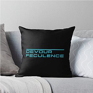 Severance Devour Feculence Funny Throw Pillow