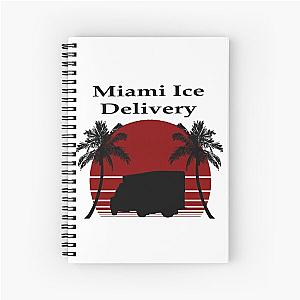 Miami Ice Truck Dexter Spiral Notebook