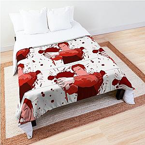 Dressed to Kill Red Dexter Morgan Comforter