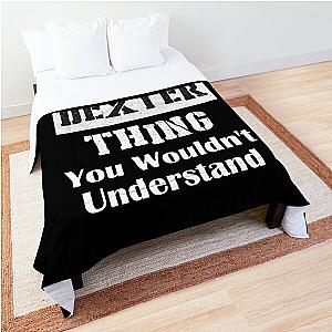 It's A Dexter Thing You Wouldn't Understand - First Name T-Shirt Comforter