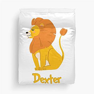 Dexter Lion Baby Boy Wild Animal Name Duvet Cover