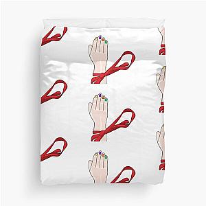 Dexter Doll Hand Duvet Cover