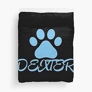 Blue Cat Paw Dexter  Duvet Cover