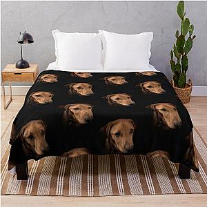 Fox Red Labrador - Dexter Throw Blanket