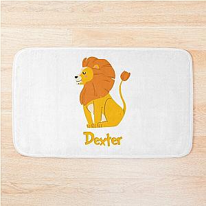 Dexter Lion Baby Boy Wild Animal Name Bath Mat