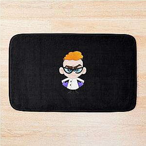 Dexter from Dexter’s Laboratory- Fan Art   	 Bath Mat