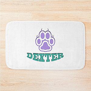 Dexter Dog Tag Name Bath Mat