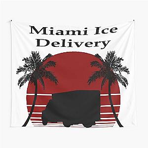 Miami Ice Truck Dexter Tapestry