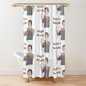 Tonight’s the Night - Dexter Shower Curtain