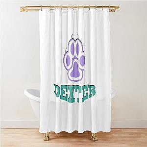 Dexter Dog Tag Name Shower Curtain