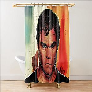 Dexter Morgan is looking at you Shower Curtain