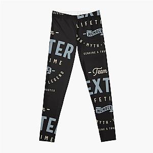 Team Dexter Lifetime Member Personalized Name Leggings