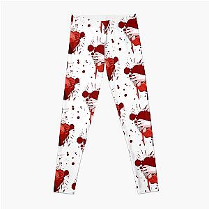 Dressed to Kill Red Dexter Morgan Leggings