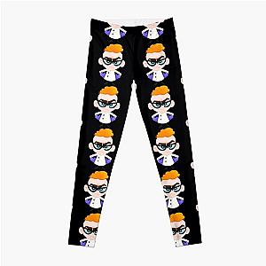 Dexter from Dexter’s Laboratory- Fan Art   	 Leggings