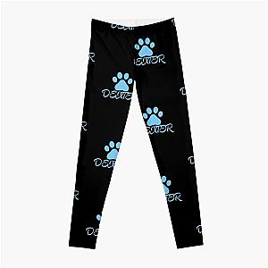 Blue Cat Paw Dexter  Leggings