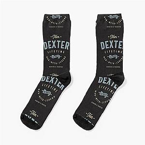 Team Dexter Lifetime Member Personalized Name Socks