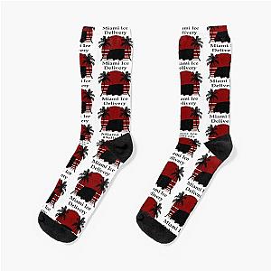 Miami Ice Truck Dexter Socks