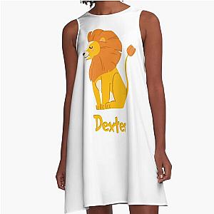 Dexter Lion Baby Boy Wild Animal Name A-Line Dress