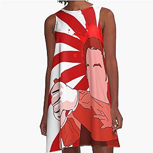 Blood Spatter Halo Dexter Morgan A-Line Dress