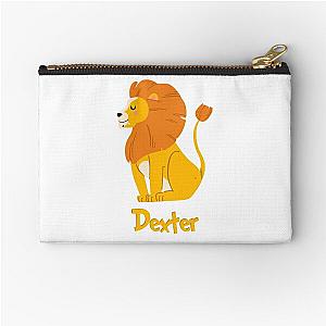 Dexter Lion Baby Boy Wild Animal Name Zipper Pouch