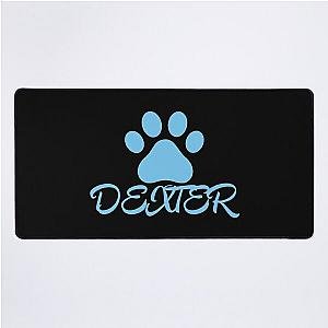 Blue Cat Paw Dexter  Desk Mat