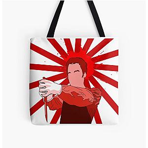 Blood Spatter Halo Dexter Morgan All Over Print Tote Bag