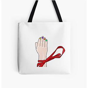 Dexter Doll Hand All Over Print Tote Bag